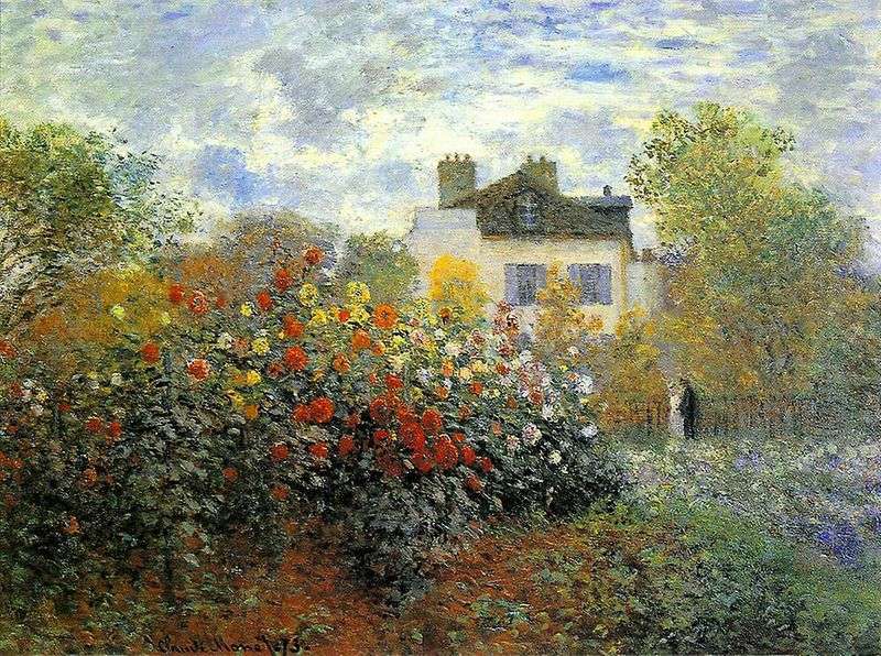 Ogród w Argenteuil (Gergin)   Claude Monet