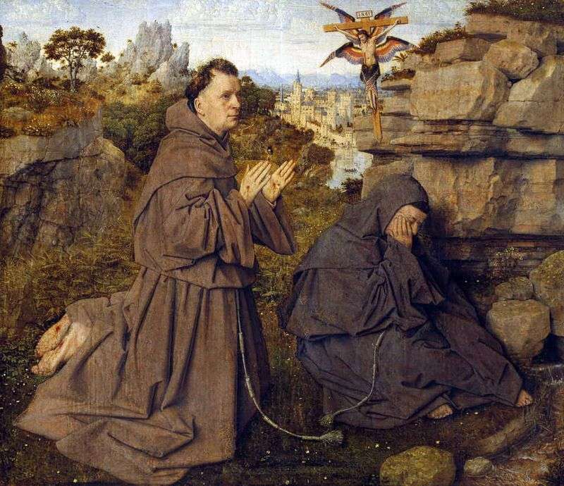 Stygmatyzacja św. Franciszka   Jan van Eyck
