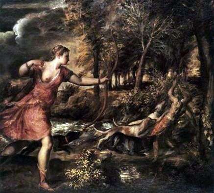 Dianas Hunt   Titian Vecellio