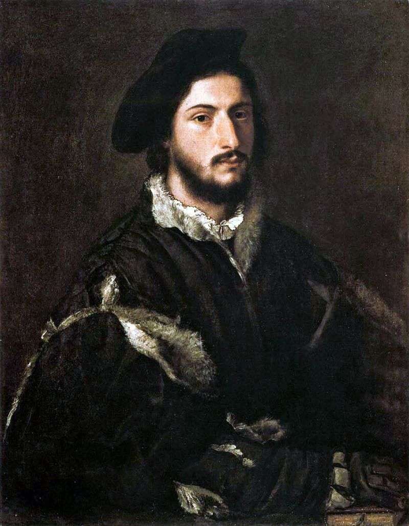 Portret Vicenzo Mosti   Titian Vecellio