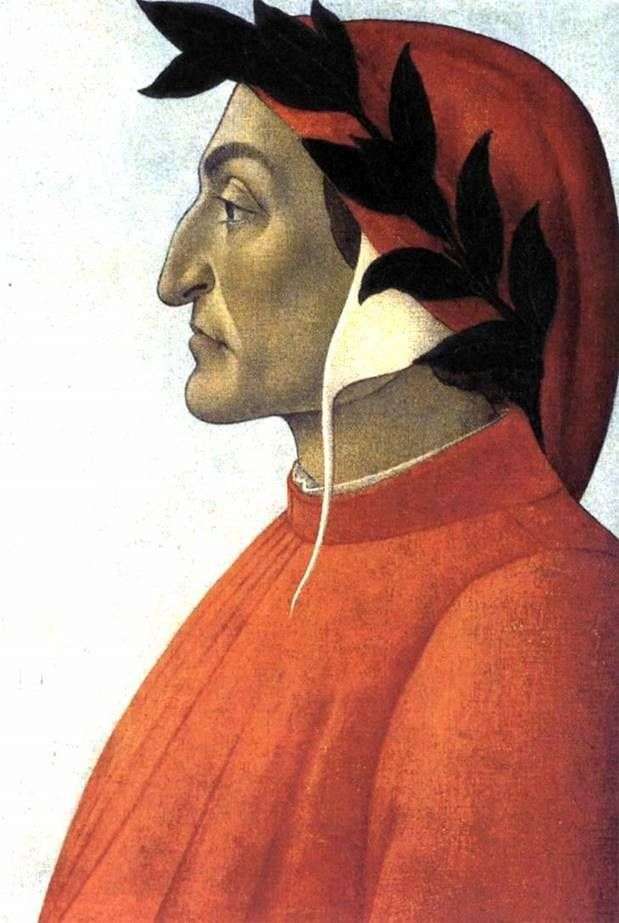 Portret Dantego   Sandro Botticelli