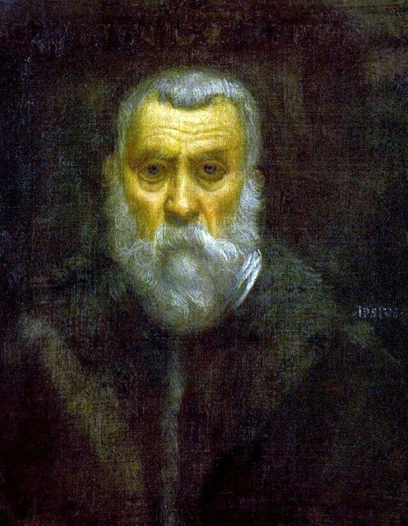 Autoportret   Jacopo Tintoretto