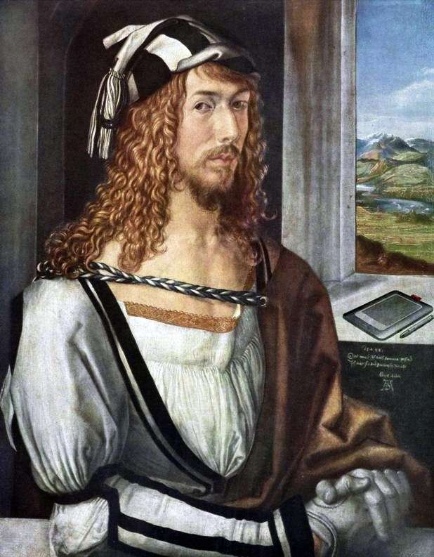 Autoportret w wieku 26 lat   Albrecht Durer