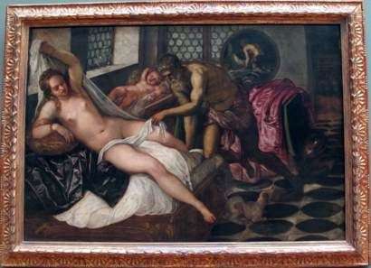 Wenus, Vulcan i Mars   Jacopo Tintoretto