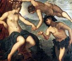 Bacchus Betrayal z Ariadne   Jacopo Tintoretto