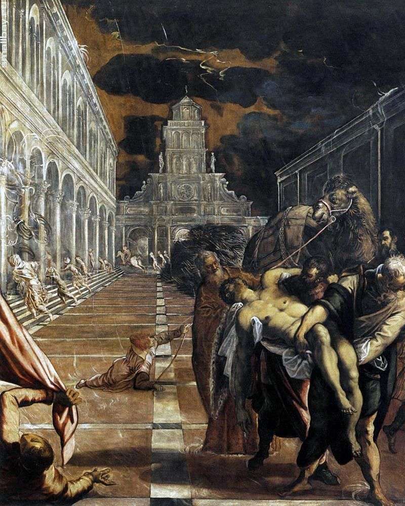 Porwanie ciała św. Marka   Jacopo Tintoretto