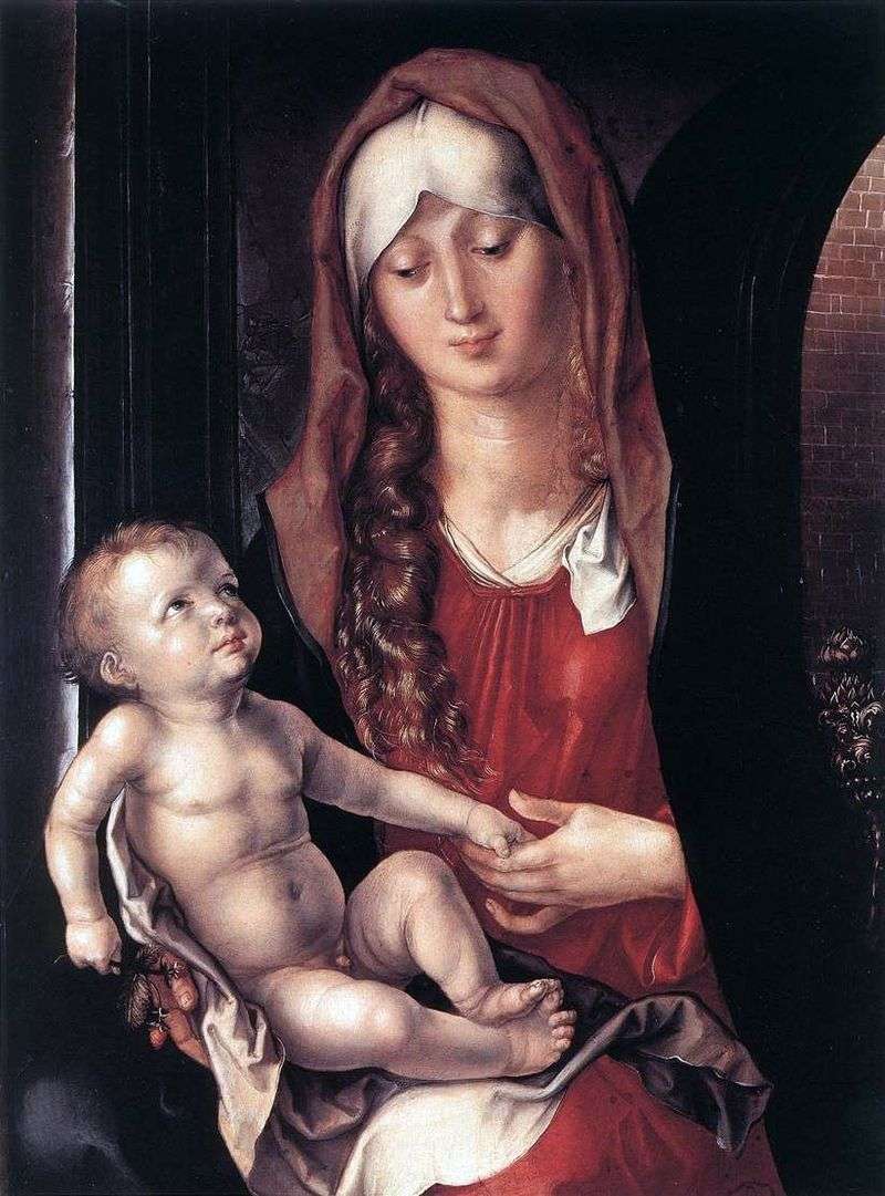 Madonna z Dzieciątkiem   Albrecht Durer