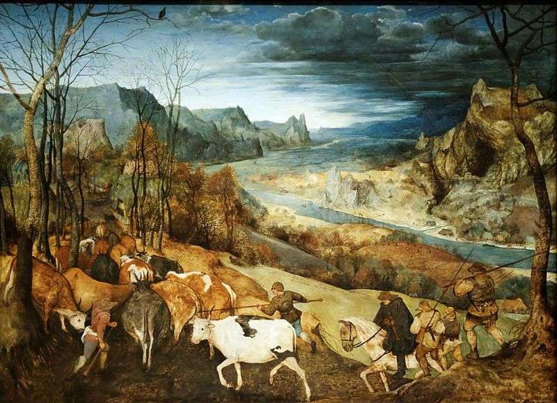 Powrót do stada   Peter Bruegel