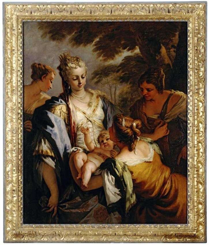 Przekazanie dziecka Mojżeszowi   Sebastiano Ricci