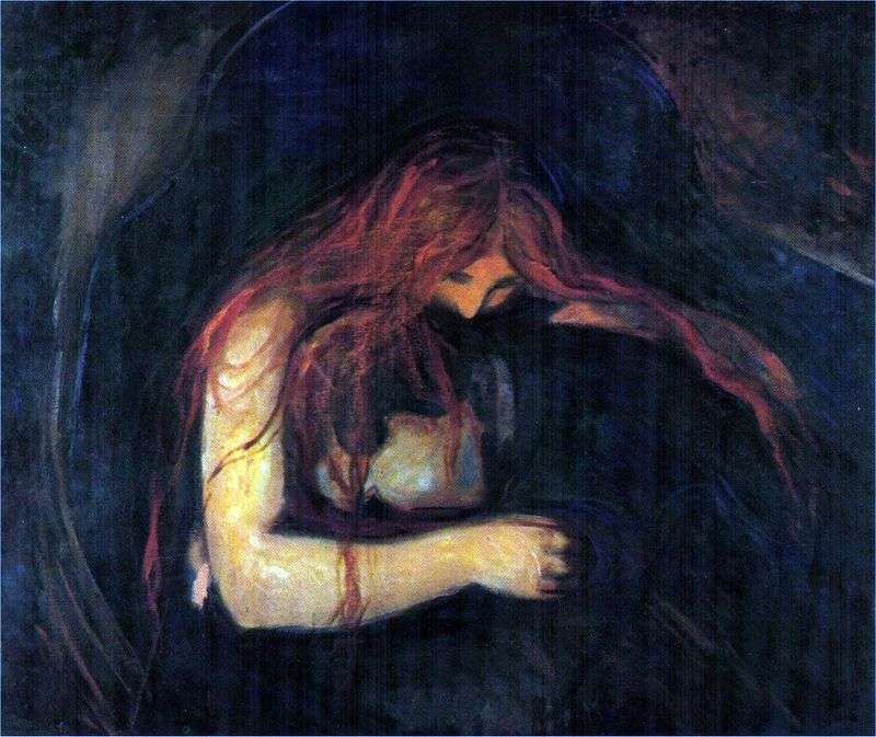 Wampir   Edvard Munch
