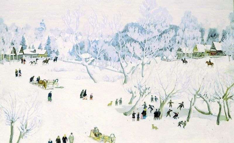 Czarodziejka Zima   Konstantin Yuon