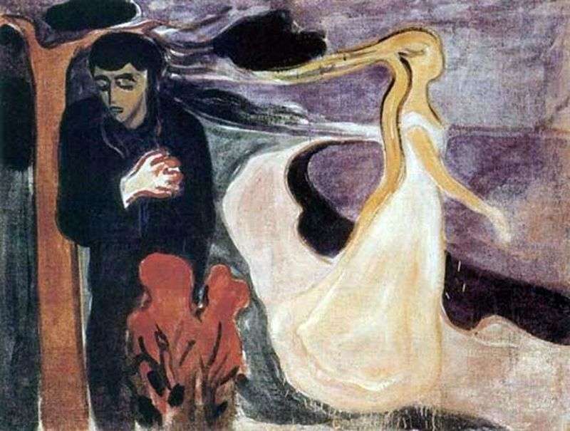 Rozstanie   Edvard Munch