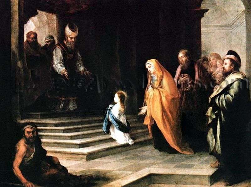 Wprowadzenie Maryi Dziewicy do świątyni   Bartolomeo Esteban Murillo