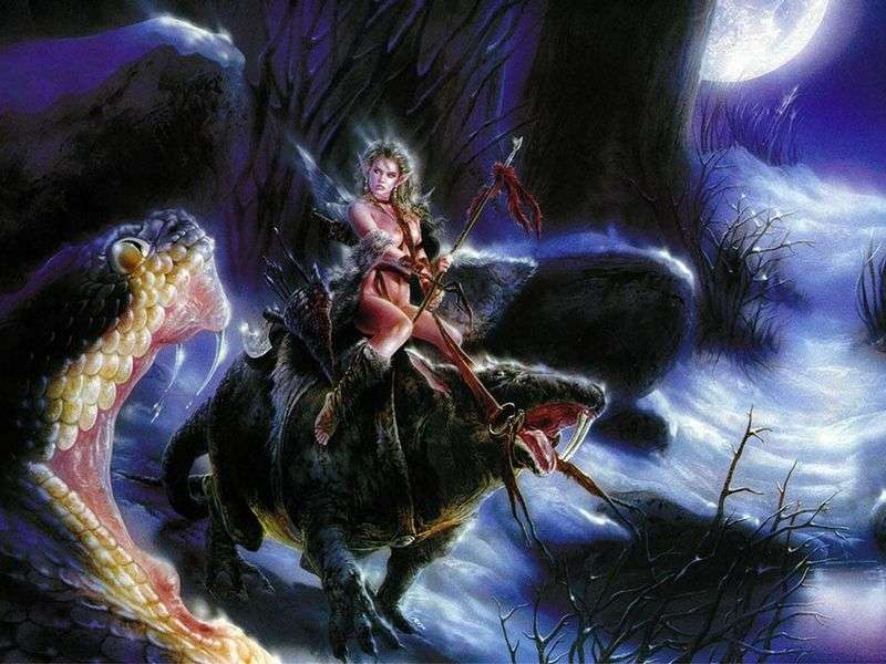 Królowa elfów   Luis Royo