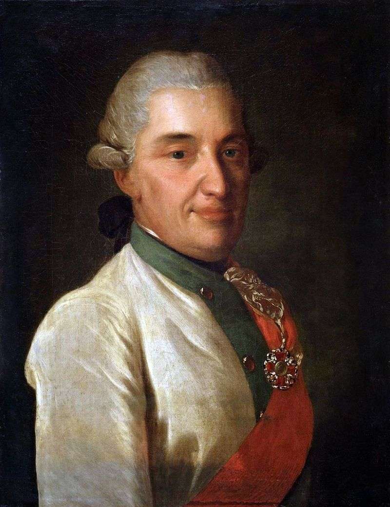 Portret D. N. Senyavina   Fedor Rokotov