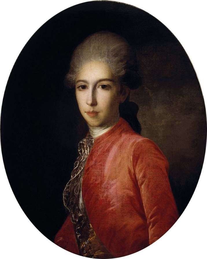 Portret księcia I. Baryatinsky   Fiodor Rokotow