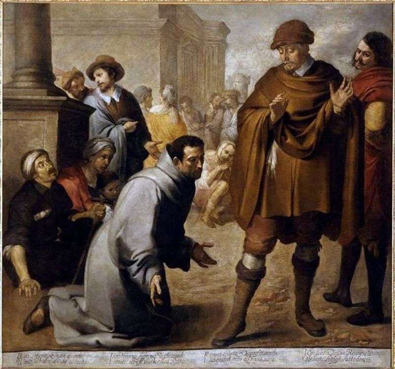 Św. Salvadora Orta i Inkwizytora Aragonii   Bartolomeo Estebana Murillo